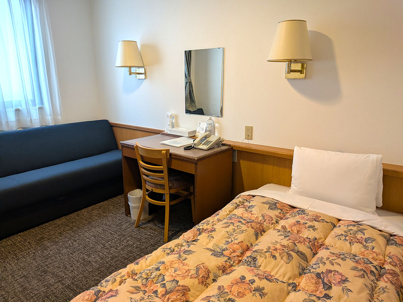 デイリーホテル新座店の客室リニューアル